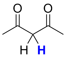 β-二羰基化合物：乙酰丙酮